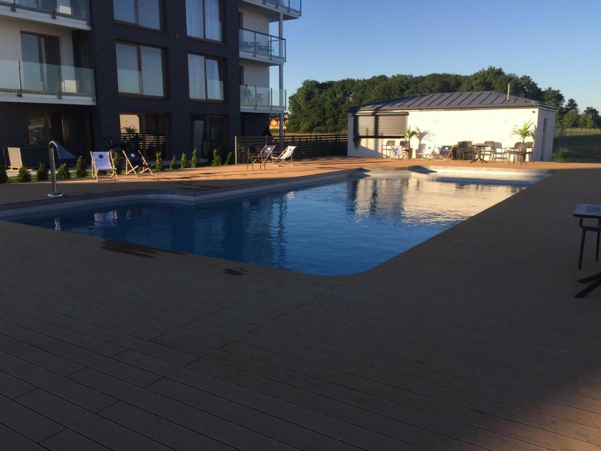 Baltic Apartament z basenem wewnętrznym i zewnętrznym ul Marynarska 4, Sarbinowo Zewnętrze zdjęcie