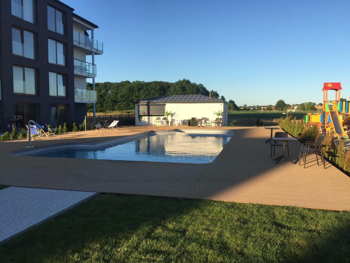 Baltic Apartament z basenem wewnętrznym i zewnętrznym ul Marynarska 4, Sarbinowo Zewnętrze zdjęcie